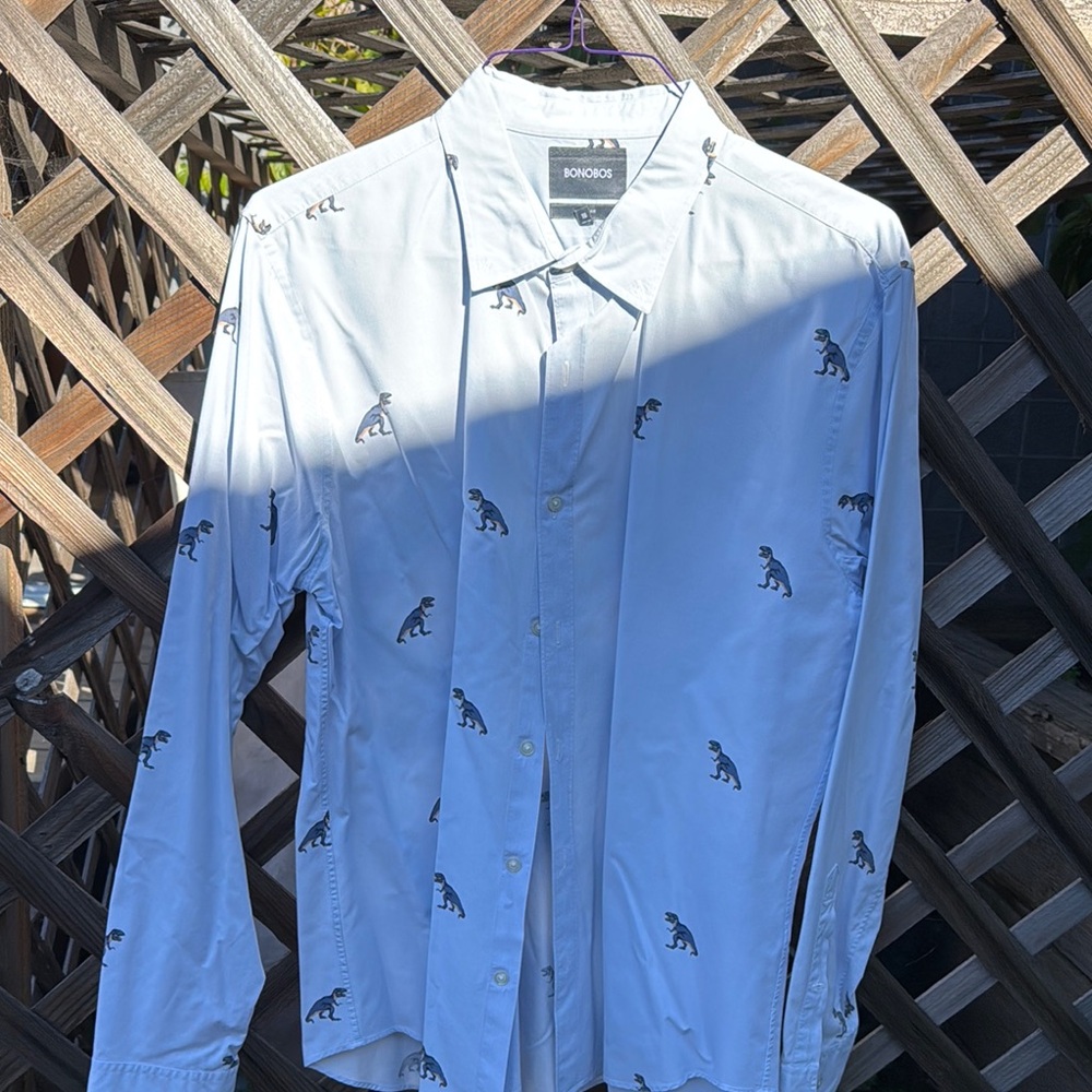 Bonobos Dinosaur Print Shirt